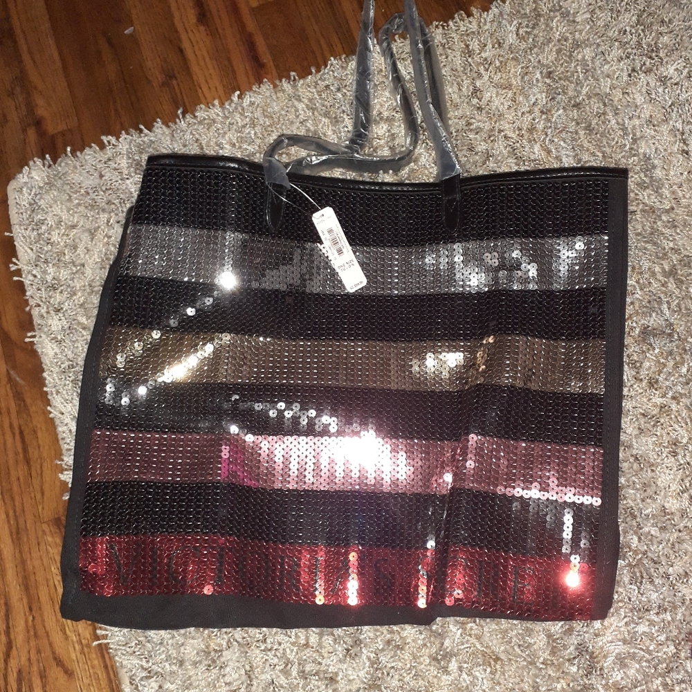 Sequin Victoria Secret bag